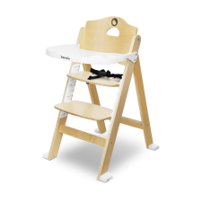 LIONELO Floris fa etetőszék - Natural White etetőszék