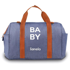 LIONELO Ida Blue Denim pelenkázótáska