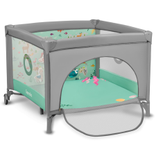 LIONELO Mille utazójáróka - Grey Green járóka