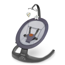 Lionelo Ralf elektromos pihenőszék és hinta - Grey Graphite babahinta