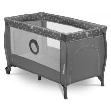 LIONELO Stefi Plus Grey White utazóágy - Szürke (LO-STEFI PLUS GREY WHITE) bútor