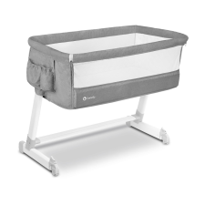 LIONELO Theo 2in1 Babaöböl és babaágy - Concrete kiságy, babaágy