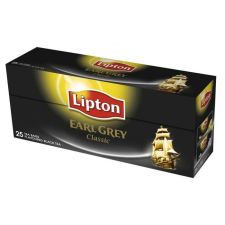 LIPTON Fekete tea, 25x1,5 g, LIPTON &quot;Earl grey&quot; tea