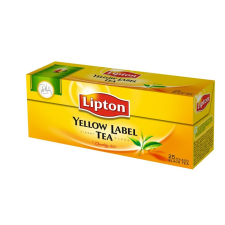 LIPTON Fekete tea, 25x2 g, lipton &quot;yellow label&quot; 67810944 gyógytea
