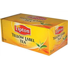 LIPTON Fekete tea, 50x2 g, LIPTON &quot;Yellow label&quot; tea