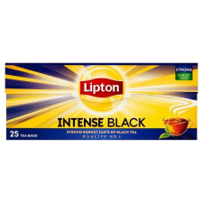LIPTON Fekete tea LIPTON Intense Black 25x1,5g tea