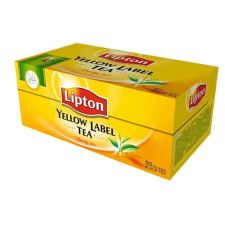 LIPTON Yellow label Fekete tea - 50 x 2 g tea