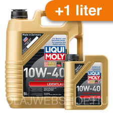 LIQUI MOLY Leichtlauf 10W-40 motorolaj 6L *csomag motorolaj
