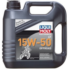 LIQUI MOLY Motorolaj LIQUI MOLY Motorbike 4T 15W50 Offroad 4 L motorolaj