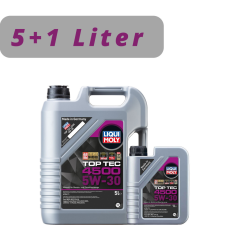 LIQUI MOLY Top Tec 4500 5W-30 motorolaj 5l + 1L Akciós csomag motorolaj