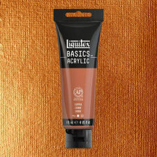 Liquitex Basics akrilfesték, 118 ml - 053, copper akrilfesték