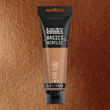 Liquitex Basics akrilfesték, 118 ml - 054, bronze akrilfesték