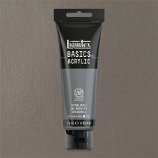 Liquitex Basics akrilfesték, 118 ml - 599, gray neutral value 5 akrilfesték