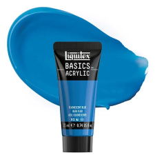 Liquitex Basics akrilfesték, 22 ml - 984, fluorescent blue akrilfesték
