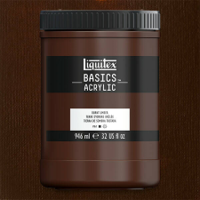 Liquitex Basics akrilfesték, 946 ml - 128, burnt umber akrilfesték