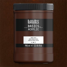 Liquitex Basics akrilfesték, 946 ml - 128, burnt umber akrilfesték