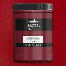 Liquitex Basics akrilfesték, 946 ml - 311, cadmium red deep hue akrilfesték