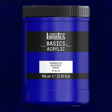 Liquitex Basics akrilfesték, 946 ml - 380, ultramarine blue akrilfesték