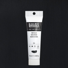 Liquitex Heavy Body akrilfesték, 59 ml - 244, ivory black akrilfesték