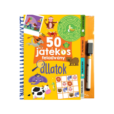 LÍRA KÖNYV ZRT. Napraforgó Könyvkiadó - 50 játékos feladvány Állatok gyermek- és ifjúsági könyv