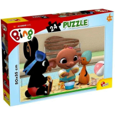  Lisciani, Bing nyuszi piknik puzzle, 24 darabos, 50 x 35 cm puzzle, kirakós