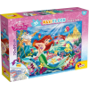 Lisciani Giochi Disney Ariel 2 az 1-ben 35db-os maxi puzzle és színező 70x50cm - Lisciani