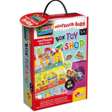 Lisciani Giochi Montessori: Baby Box készségfejlesztő formaillesztő puzzle – Játékaim puzzle, kirakós