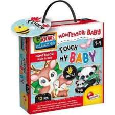 Lisciani Montessori Baby Touch - Mother and baby (469148) puzzle, kirakós