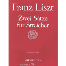 LISZT:ZWEI SÄTZE FÜR STREICHER irodalom