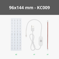  Lithophane LED Backlight Board Kit 96*144mm - KC009 nyomtató kellék