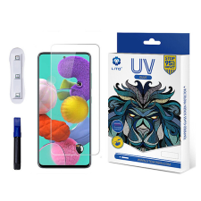 Lito - 3D UV-üveg - Samsung Galaxy Note 20 / Note 20 5G - Átlátszó (KF233117) mobiltelefon kellék