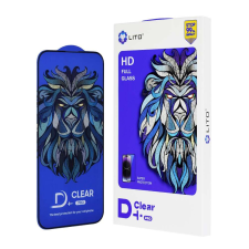 Lito Fólia iPhone 12 / iPhone 12 Pro készülékhez - Lito D+ Pro Clear - Fekete mobiltelefon kellék