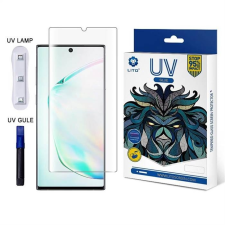 Lito Huawei P20 Lite Lito UV Liquid Glue 3D Üvegfólia - Átlátszó mobiltelefon kellék