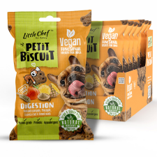  Little Chef emésztést támogató funkcionális vegán kutyasnack – gabonamentes, 100 g jutalomfalat kutyáknak
