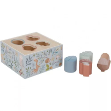 Little Dutch formabedobó kocka - Forest Friends kreatív és készségfejlesztő