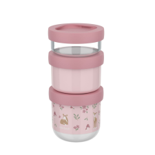 Little Dutch gyerek snack box készlet 3 db-os - fairy garden babaétkészlet