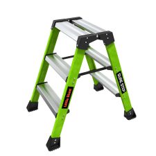 LITTLE GIANT Little Giant Fiberglass Ladder SURE STEP, 3 Steps, 170kg létra és állvány
