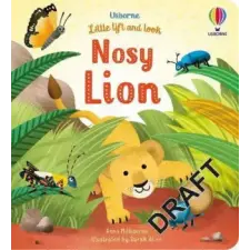 Little Lift and Look Nosy Lion – Anna Milbourne idegen nyelvű könyv