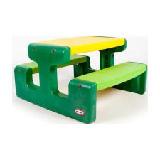 Little Tikes Evergreen Nagyméretű piknikasztal (466A) kerti bútor