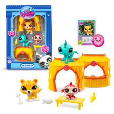 Littlest pet shop Jungle 3 darabos Gyűjtőkészlet játékfigura