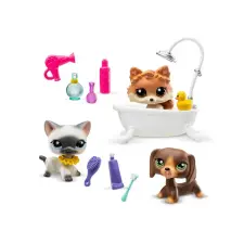 Littlest pet shop LPS S3 Spa 3-As Készlet játékfigura