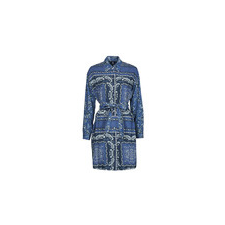 Liu Jo Rövid ruhák ABITO CAMICIA DEN.BLUE PRINTS WASH Kék IT 42 női ruha