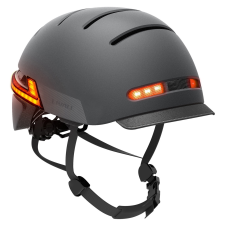Livall BH51M Neo Kerékpáros sisak - 54-58 méret Fekete/Narancssárga LED () kerékpáros sisak