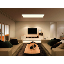 Livarno Home 100 x 25 cm 21.5W 2800 lm 4000K melegfehér / természetes nappali fényű, energiatakáros, keret nélküli LED panel, beltéri LED lámpa 25000 óra élettartammal világítás