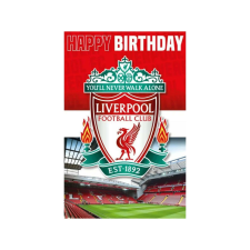 Liverpool képeslap, üdvözlőlap party kellék
