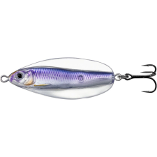 LIVETARGET ERRATIC SHINER SPOON SILVER/VIOLET 60 MM 14 G horgászkiegészítő