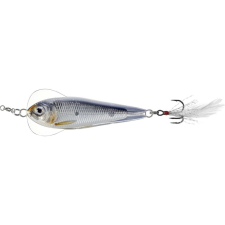  LIVETARGET FLUTTER SHAD JIGGING SPOON SILVER/BLACK 55 MM 14 G horgászkiegészítő