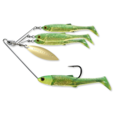  LIVETARGET MINNOW SPINNER RIG LIME CHARTREUSE/GOLD SMALL 11 G horgászkiegészítő