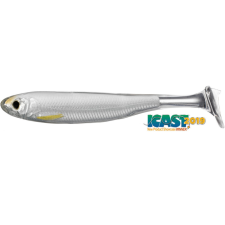  LIVETARGET SLOW-ROLL SHINER PADDLE TAIL SILVER/PEARL 100 MM horgászkiegészítő