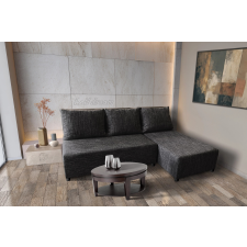  Lívia sarokkanapé elragadó sötét szürke zsákszövettel 200x135cm-es fekvőfelülettel bútor